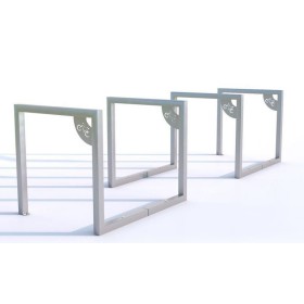 Stojak rowerowy Irys IV + tabliczki