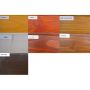 Ławka Królewska z podłokietnikiem 180 cm deski świerkowe impregnowane, aluminiowa Kra14 Mała Architektura - 4store.pl