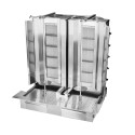 Opiekacz gazowy do kebaba podwójny, gyros, 5+5 palniki, wsad 160 kg, KLG225-T