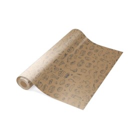 Papier na rolce silikon PE szer 350mm, 10kg Krajowy Papier, tacki, torby - 4store.pl