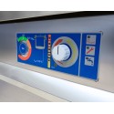 Kocioł warzelny gazowy RQLF-302G 300 l - panel sterowania z manometrem i pokrętłem