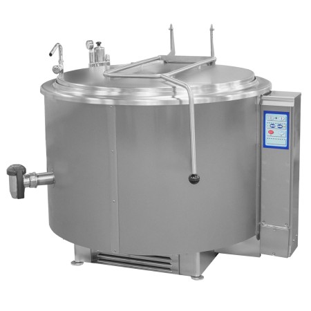 Kocioł warzelny gazowy z grzaniem pośrednim, opcja mieszadła, 400 l, RQK-401GR Imp02 Pozostałe - 4store.pl