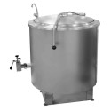 Kocioł warzelny parowy z grzaniem pośrednim, opcja mieszadła, 200 l, RQK-200NR