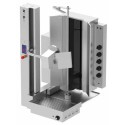 Kebab automatyczny elektryczny, gyros automatyczny, wsad 80 kg, RODO4E
