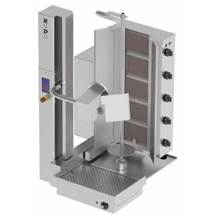 Kebab automatyczny gazowy, gyros automatyczny, wsad 100 kg, RODO5G Imp02 Rożna, piece - 4store.pl