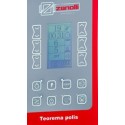 Piec elektryczny T POLIS 2 / MC18 - panel sterowania z wyświetlaczem LCD
