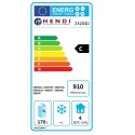 Stół chłodniczy Profi Line 2-drzwiowy - etykieta energetyczna klasy C, 910 kWh rocznie