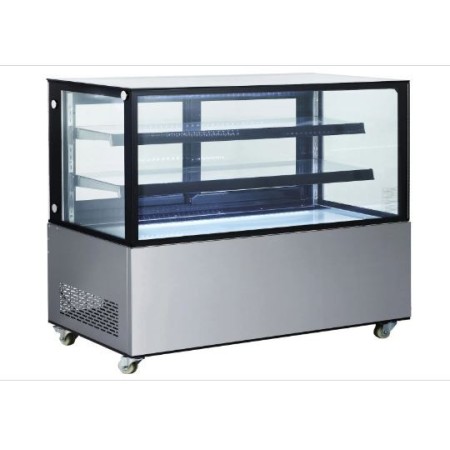 Witryna chłodnicza 2-półkowa, 510 l Hendi Witryny cukiernicze - 4store.pl