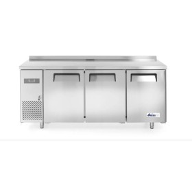 Stół chłodniczy Kitchen Line 3-drzwiowy z agregatem bocznym Hendi Stoły chłodnicze - 4store.pl