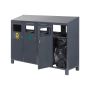 Kosz do segregacji odpadów PLUTON skośny dwustronny (80l) kra 22 Kosze do segregacji odpadów - 4store.pl
