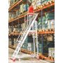 Podest magazynowy przejezdny z SICUR-STOP, 10 stopni, 300/MFTS Faraone Podesty magazynowe - 4store.pl