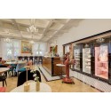 Szafa chłodnicza Bolarus PRO Vine C 700 - szafy w eleganckiej restauracji obok krajalnicy