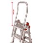 Drabina teleskopowa aluminiowa TELES.T5S Faraone Drabiny - 4store.pl