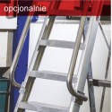 Drabina LADY4 - opcjonalne poręcze boczne przy stopniach