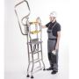 Platforma tynkarska, drabina składana PPP, 5 stopni, PPP5 Faraone Drabiny - 4store.pl