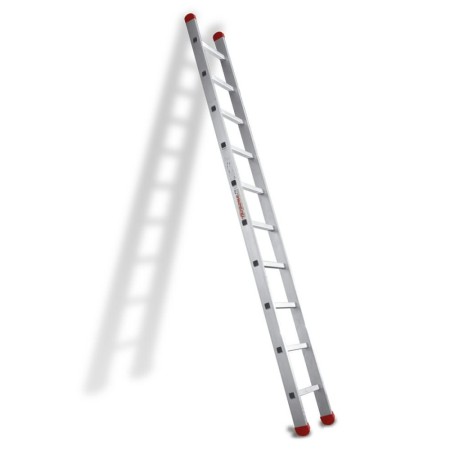 Drabina pojedyncza 150.1, ze stabilizatorem, 12 stopni, S1350/E.7 Faraone Drabiny - 4store.pl