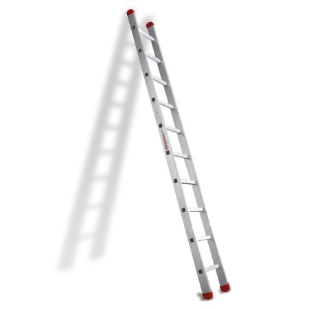 Drabina pojedyncza 150.1, ze stabilizatorem, 14 stopni, S1400/E.7 Faraone Drabiny - 4store.pl