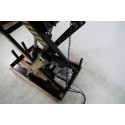 Stół podnośny nożycowy 1000 kg 820x1300 - mechanizm nożycowy i agregat z góry