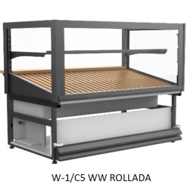 Witryna, lada cukiernicza, ciastkarka Cebea ROLLADA W-1/C5 WW 970