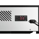 Witryna chłodnicza DeliCool II-D 120 L - panel sterowania, kratka wentylacyjna i przewód zasilający