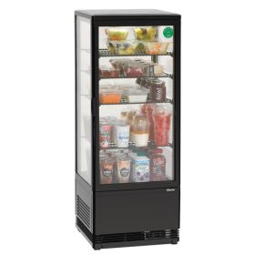 Witryna chłodnicza Mini 98L-SW czarna