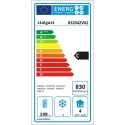 Stół chłodniczy 832042V02 - etykieta energetyczna klasy C, 830 kWh rocznie