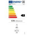 Szafa chłodnicza na butelki 270LN - etykieta energetyczna klasy F