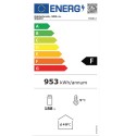 Szafa chłodnicza 300L z drzwiami przeszklonymi - etykieta energetyczna klasa F