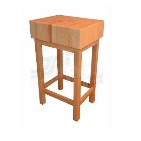 Kloc 40x40x25 cm masarski, rzeźniczy, blat i podstawa drewniane kreuj swój biznes z Wyposażenie sklepów i instytucji  - Kreuj swój biznes z 4store.pl