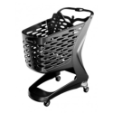 Wózek sklepowy z tworzywa 90 litrów Mini Save the Sea z siedziskiem dla dziecka, Rabtrolley
