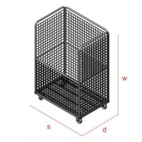 Wózki kontenerowe / rollkontenery|Wyposażenie sklepów i instytucji  - Kreuj swój biznes z 4store.pl