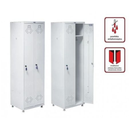 Szafa gospodarcza MD 2 SZM-SS kreuj swój biznes z Wyposażenie sklepów i instytucji  - Kreuj swój biznes z 4store.pl