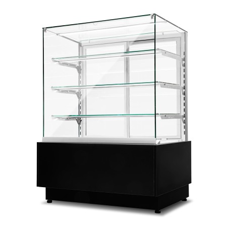 Witryna chłodnicza cukiernicza Dolce Visione Premium 900, wnętrze ze stali nierdzewnej, 900x670x1300 kreuj swój biznes z Wyposażenie sklepów i instytucji  - Kreuj swój biznes z 4store.pl