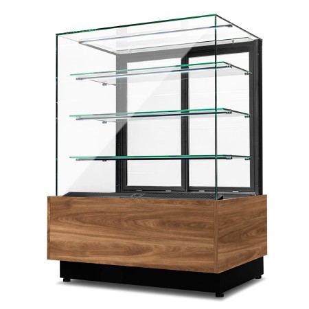 Witryna cukiernicza neutralna Dolce Visione Neutro 1300, 1300x670x1300 kreuj swój biznes z Wyposażenie sklepów i instytucji  - Kreuj swój biznes z 4store.pl