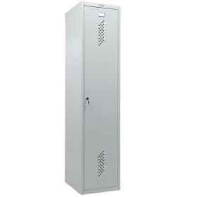 Pojedyncza szafa socjalna, metalowa,ubraniowa, BHP LS 01-40