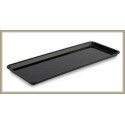 Pojemnik GN 2/5 - 53x20 cm, plexi, wysokość 17mm kolor czarny/biały/bordowy, Dupont