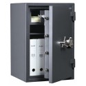 Sejf Protector PLUS 65 - otwarte drzwi, widok na półki i segregatory