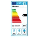 Stół chłodniczy 2-drzwiowy do pizzy z nadstawą - etykieta energetyczna klasy B, 880 kWh rocznie