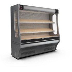 Regał chłodniczy Cebea REGULUS RCh-1/B/W 2000, z agregatem wewnętrznym