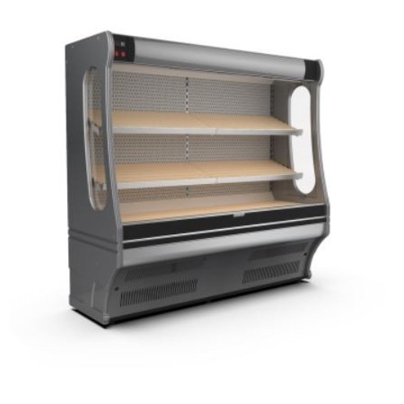 Regał chłodniczy Cebea REGULUS RCh-1/B/W 2000, z agregatem wewnętrznym kreuj swój biznes z Wyposażenie sklepów i instytucji  - Kreuj swój biznes z 4store.pl