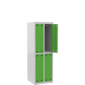 Szafka szkolna SLIM dla 4 uczniów (4D) wys.150 cm