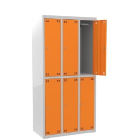 Szafka szkolna dla 6 uczniów (6D) szer.88,5 cm, wys.180 cm