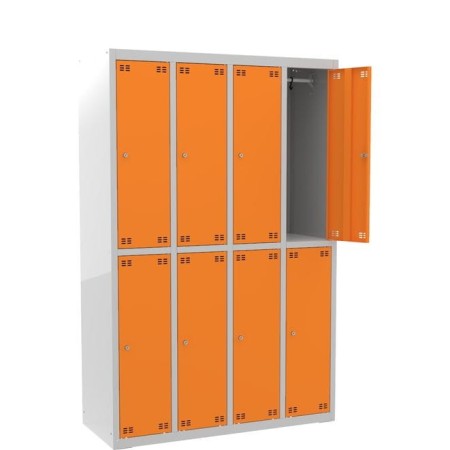 Szafka szkolna dla 8 uczniów (8D) szer.117 cm, wys.180 cm kreuj swój biznes z Wyposażenie sklepów i instytucji  - Kreuj swój biznes z 4store.pl