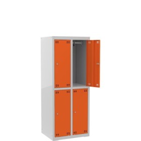 Szafka szkolna dla 4 uczniów (4D) szer.60 cm, wys.150 cm