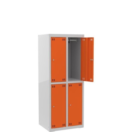 Szafka szkolna dla 4 uczniów (4D) szer.60 cm, wys.150 cm kreuj swój biznes z Wyposażenie sklepów i instytucji  - Kreuj swój biznes z 4store.pl