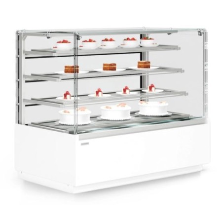 Witryna cukiernicza, lada ES System K LCI Insu Pastry 1.0 z agregatem wbudowanym kreuj swój biznes z Wyposażenie sklepów i instytucji  - Kreuj swój biznes z 4store.pl