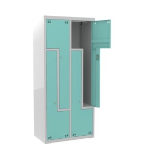 Szafa ubraniowa z drzwiami typu L PROFI L4 szer.80 cm