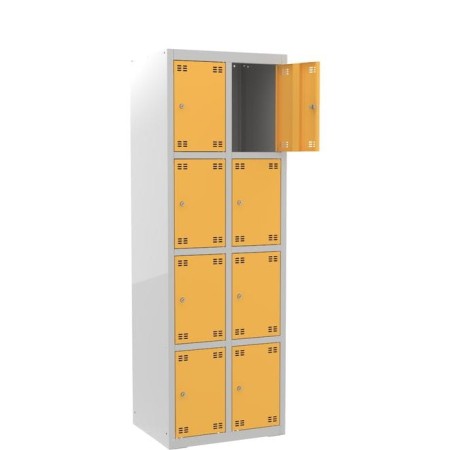 Szafka skrytkowa PROFI B8/4 szer.60 cm, wys. 180 cm kreuj swój biznes z Wyposażenie sklepów i instytucji  - Kreuj swój biznes z 4store.pl