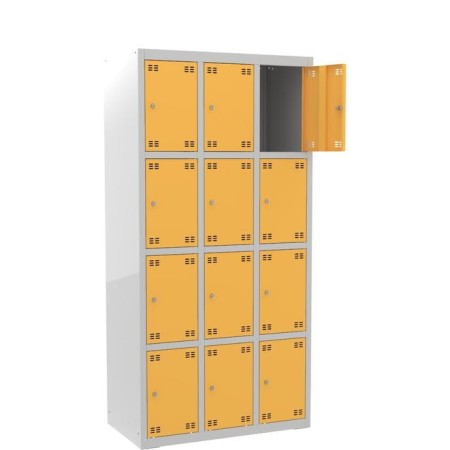 Szafka skrytkowa PROFI B12/4 szer.88,5 cm, wys. 180 cm kreuj swój biznes z Wyposażenie sklepów i instytucji  - Kreuj swój biznes z 4store.pl