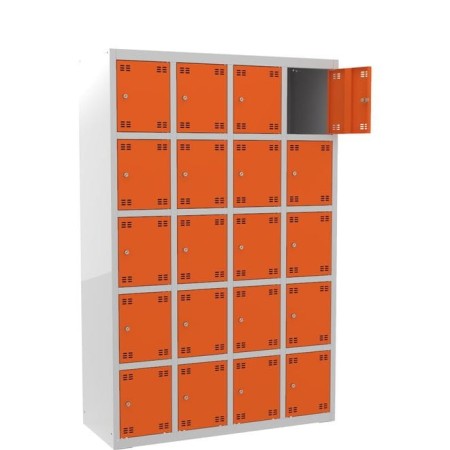 Szafka skrytkowa PROFI B20/5 szer.117 cm, wys. 180 cm kreuj swój biznes z Wyposażenie sklepów i instytucji  - Kreuj swój biznes z 4store.pl